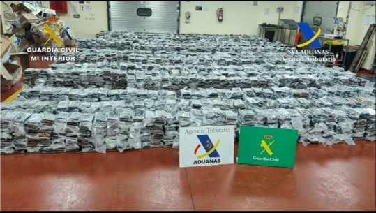 VIDEO/Spanjë, 8 të arrestuar me 600 kg kokainë në Valencia, njëri prej tyre shqiptar! Luante rolin e ndërmjetësit mes grupeve