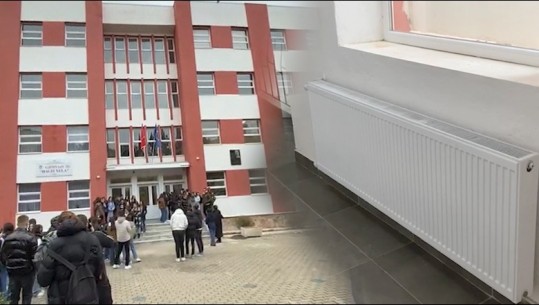 Sistemi i ngrohjes bllokon godinën e re të gjimnazit në Kukës, nxënësit mësim me turne, dalin në protestë! Edhe në Lezhë s’punon kaldaja