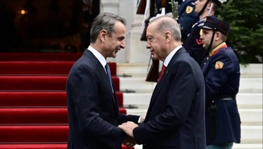 'Greqia dhe Turqia duhet të jetojnë në paqe', Erdogan e Mitsotakis takim kokë më kokë në Athinë! S'gjejnë dakordësi për Qipron: Dialogu të rifillojë aty ku u la në 2017