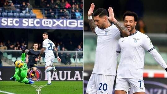 VIDEO/ Elsi Hysaj si 'kartë e dytë', Verona barazon 1-1 me Lazion