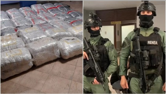 Sekuestrimi i 500 kg droge në Vlorë, Policia: Do transportohej në rrugë detare drejt Turqisë