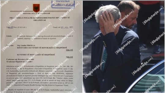Afera ‘Partizani’ SPAK i kërkon autorizim Kuvendit për arrestimin e Sali Berishës, Ja dokumenti i Altin Dumanit