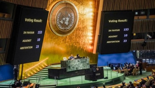 FOTO/ Miratimi i rezolutës në OKB për armëpushim në Gaza, Shqipëria votoi pro! Vendet kundër dhe ato që abstenuan
