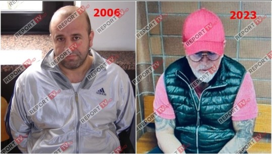FOTOLAJM/ ‘Kamuflimi’ i të shumëkërkuarit Lulzim Berisha për t’i shpëtuar policisë, si ishte dhe si është tani ish-kreu i bandës së Durrësit