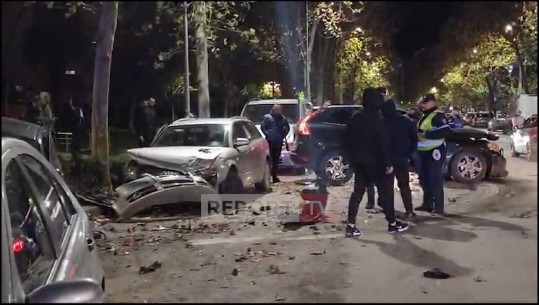 VIDEO/ Aksident në Fier, përplasen tre makina
