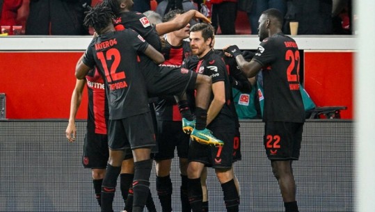 Leverkusen bën liderin, tre gola Frankfurtit për kreun e Bundesligës (VIDEO)