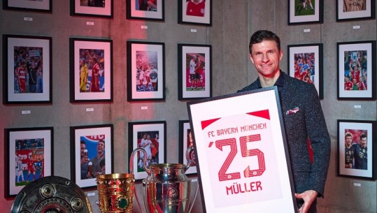 Zyrtare/ Ka luajtur vetëm me Bayern Munich, Muller firmos kontratën e re