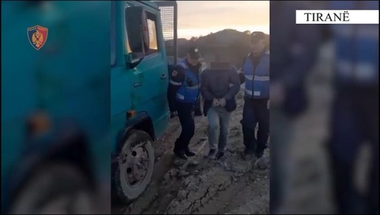 Tiranë/ Po hidhte inerte në lumin Erzen, arrestohet 50-vjeçari! Balla: Do marrë fund hedhja e mbetjeve në vendet që nuk lejohet