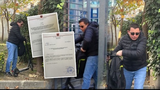 VIDEOLAJM/ Berisha drejt arrestimit, korrieri me skuter dërgon në SPAK autorizimin e Kuvendit, Gjykata vendos brenda 5 ditësh