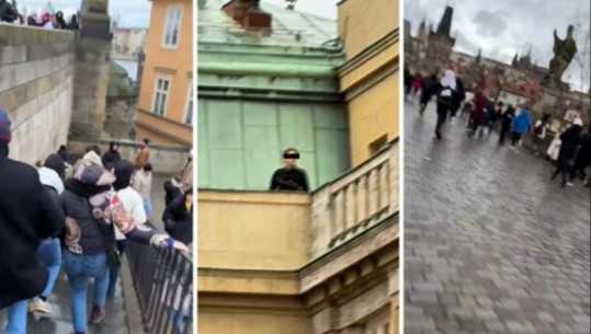 FOTO+VIDEO/ Të shtëna me armë në Pragë, publikohet momenti kur njerëzit vrapojnë të tmerruar për të shpëtuar