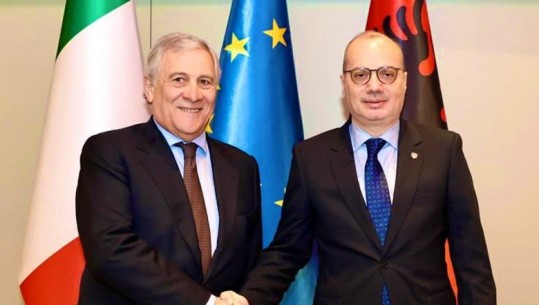 Ministri i Jashtëm pret homologun italian, Antonio Tajanin