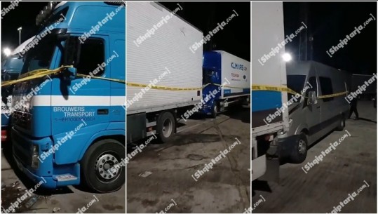 Pa kontroll në Kakavijë, Report Tv siguron pamjet e kamionëve me mallra kontrabandë që janë bllokuar