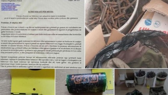 FOTO/ Municione, granata e uniforma ushtarake si ato të sulmit në Banjskë' Policia e Kosovës zbulon arsenalin e ri në Mitrovicën e Veriut