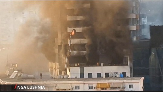 Zjarri në qendrën tregtare në Lushnjë, reagon Gazment Bardhi 