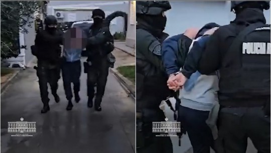 Plan me Dedan Gjonin për t’i bërë atentat 'Akilit', publikohet videoja e arrestimit të ‘Kep Rapit’ në Durrës