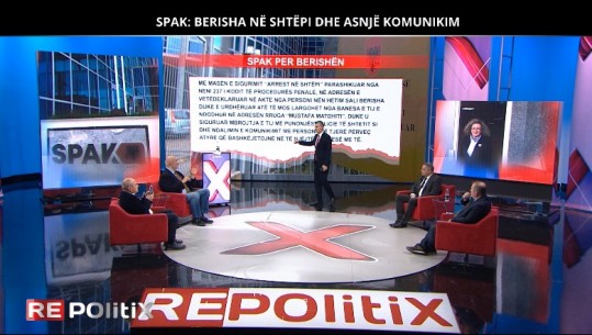 Fati i Berishës, avokatët debat në ‘Repolitix’, Petraj: Me këtë kërkesë të SPAK i lejohet komunikimi në facebook! Karaj: E shoh si burgosje në shtëpi, më keq se në qeli