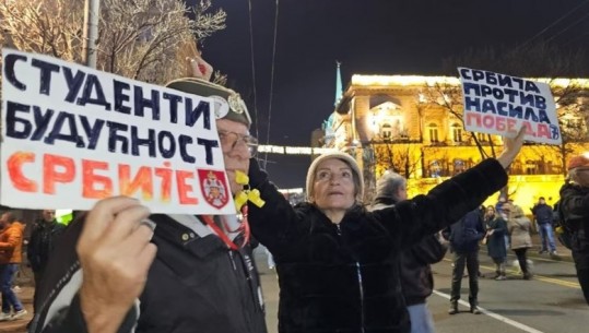 Protesta të reja në Beograd kundër parregullsive në zgjedhjet e 17 dhjetorit