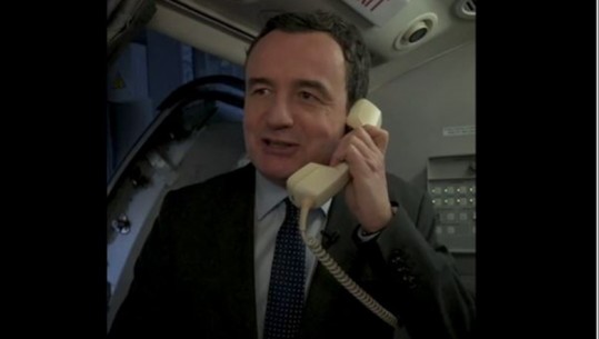 'Nuk jam kapiteni, por kryeministri juaj', Kurti surprizon udhëtarët e parë në fluturimin pa viza (Video)