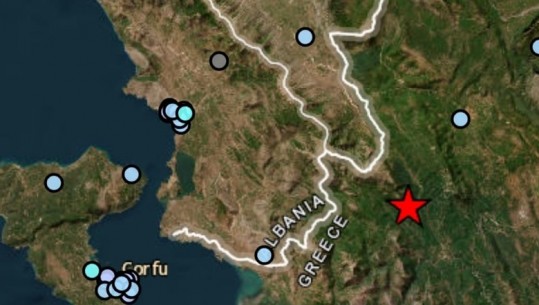 Tërmet në zonën kufitare Shqipëri – Greqi, lëkundjet ndihen fuqishëm në Konispol deri në Sarandë