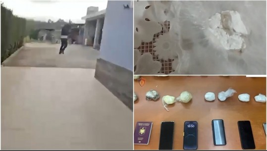 Shisnin kokainë me doza, arrestohen dy vëllezërit në Shijak! VIDEO kur ndërhyn policia, e kishin fshehur drogën me kavanoz në dhé