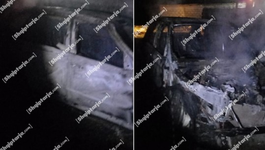 Vlorë, një orë pas ekzekutimit të 23 vjeçarit, gjendet “BMW” e djegur! Policia: E autorëve, u larguan duke përfituar nga errësira