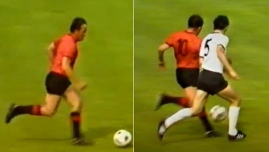 VIDEO/ 52 vite më parë, kur Panajot Pano driblonte dhe shkëlqente kundër Franz Beckenbauer