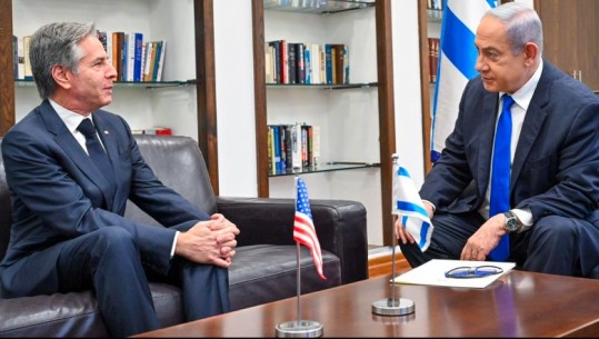 Netanyahu takohet me Blinken në Ministrinë e Mbrojtjes