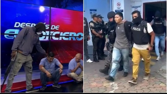 VIDEO/ ‘Hynë për të na vrarë’, merr fund terrori në stacionin televiziv në Ekuador, policia liron pengjet! 13 të arrestuar