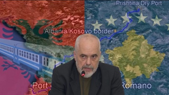 Rama: Ka dakordësi me Kosovën, do studiojmë mundësinë për ndryshuar linjën hekurudhore Durrës-Prishtinë, të kalojë edhe në Shkodër e Gjakovë