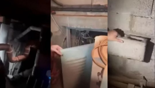 VIDEO/ Pakot e fshehura në 'kasafortën' e krijuar në mur, momenti kur policia greke gjen 45 kg kokainë në banesën e shqiptarit