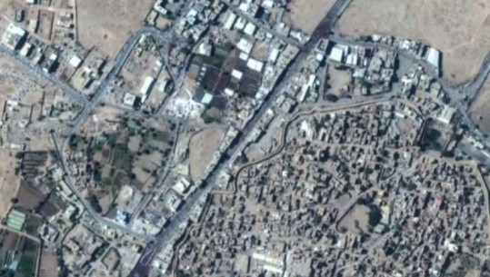 VIDEO/ Pamje satelitore, bazat e grupit Houthi para dhe pas sulmit të SHBA-së dhe Britanisë