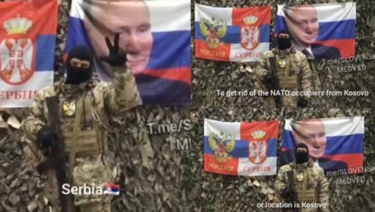 VIDEO/ Lufton për Rusinë kundër Ukrainës, kërcënon mercenari serb: Destinacioni tjetër është Kosova