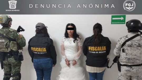 Ishte pjesë e bandës kriminale, nusja meksikane arrestohet në ditën e dasmës së saj