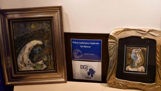 U vodhën 4 vjet më parë, gjenden dy pikturat e famshme të Pikasos dhe Shagall! Veprat kushtojnë 900 mijë dollarë 