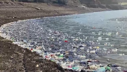 Ndotja, anije për riciklimin e plastikës në liqenin e Fierzës