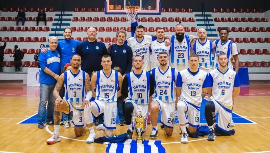 Basketboll/ Tirana fiton me diferencë ndaj Besëlidhjes dhe ngre trofeun e 20-të të Kupës së Shqipërisë