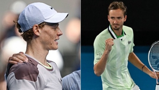 Tenis/ Talenti italian 'zhdëp' serbin Djokovic, finalja e 'Australian Open' mes Sinner dhe Medvedev