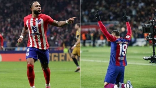 GOLAT/ Barcelona i falet blerjes së re dhe merr tri pikë, Atletico Madrid nderohet nga Depay në limite