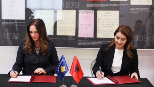 Vendimi i përbashkët Shqipëri-Kosovë, Manastirliu-Nagavci firmosin tekstin e unifikuar të gjuhës shqipe për diasporën
