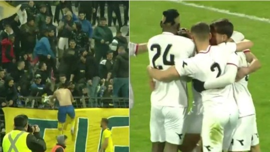 VIDEO/ Kategoria e Parë leksion tifozësh Superligës, AF Elbasani dhe Flamurtari barazojnë 1-1! VAR-i anulon festën e vlonjatëve, Nevil Dede 200 ndeshje në stol