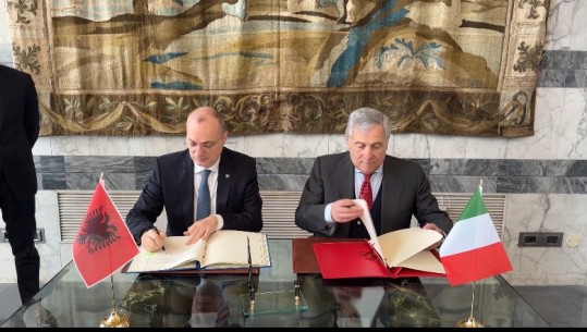 Firmoset marrëveshja Itali-Shqipëri për njohjen reciproke të pensioneve, Tajani: 15 vite që e prisnim, ofron siguri për të drejtat e punonjësve
