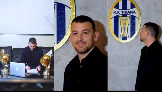 VIDEO/ Tirana prezanton trajnerin e ri, Erbim Fagu i treti në këtë sezon! Debuton sot ndaj Teutës