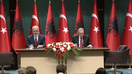Konflikti në Rripin e Gazës, Rama dhe Erdogan me të njëjtën pikëpamje: Zgjidhje, krijimi i 2 shteteve! Turqia dhe 5 vendet arabe të dalin garante