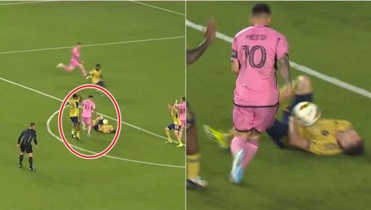 VIDEO/ 'Gjeniale', Lionel Messi driblon me finesë lojtarin në tokë! Mjeshtëri nga sulmuesi i Inter Miamit