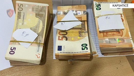 Me tre tufa me euro në çantë tentojnë të largohen nga Kapshtica, sekuestrohen 29  mijë euro
