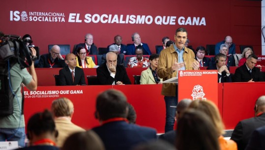 Rama në Madrid në Këshillin e Internacionales Socialiste 