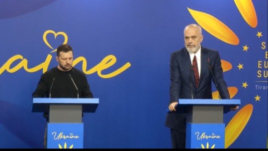 LIVE -Samiti i Ukrainës në Tiranë, konferenca e përbashkët! Rama: Ukraina meriton të mbështetet ushtarakisht! Zelensky: Rusia kërcënim serioz për rajonin