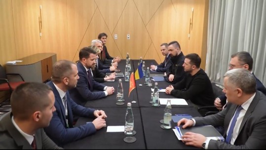 Ushtarët e plagosur të Ukrainës do të mjekohen në Mal të Zi? Diskutimi i Zelenskyt me Milatoviç në Tiranë