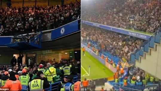 VIDEO/ E rëndë në 'Stamford Bridge', tifozi bie nga kati i dytë i stadiumit gjatë festës
