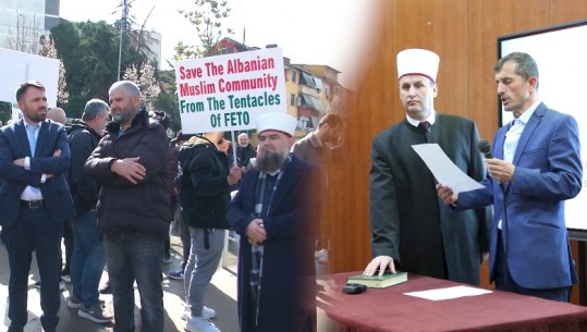 Bujar Spahiu rizgjidhet edhe për 5 vite në krye të Komunitetit Mysliman Shqiptar! Protestë jashtë Medresesë: Gylenist